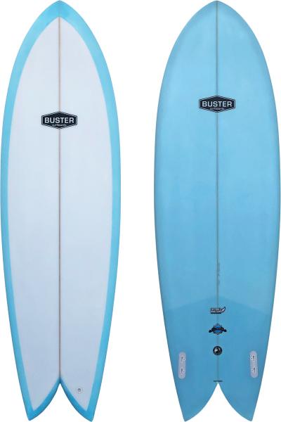 Buster Surfboards Retro Fisch 6'4